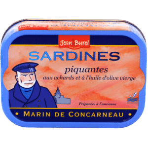 Sardinhas picantes com achard e jean burel chilli marin de concarneau