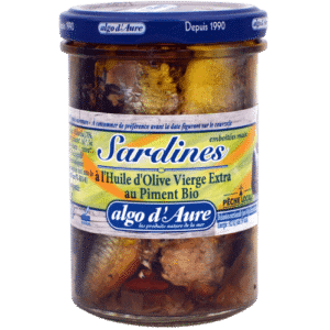 sardines in oil with aldo d'aure chilli pepper