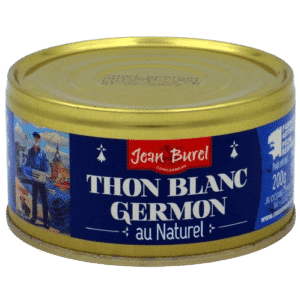 Thon Germon au naturel en conserve Jean Burel le marin de Concarneau