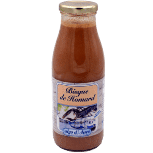 Bisque de homard bio artisanale Algo d'Aure JB OCEANE