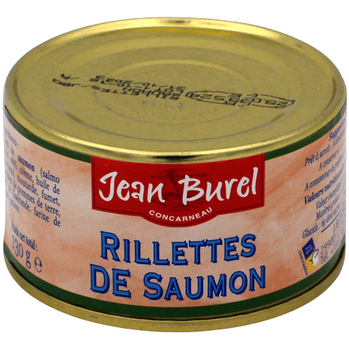 rillettes de saumon au naturel artisanale jb oceane