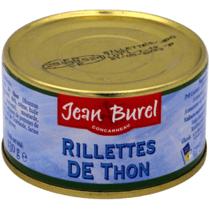 Rillettes de thon au naturel artisanales burel