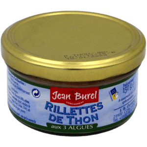 rillettes de atum com 3 algas marin burel