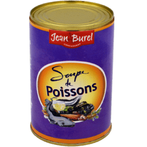 Soupe de poisson bretonne conserve marin burel