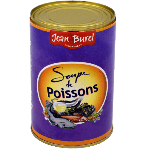 Soupe de poissons, Boîte 404gr