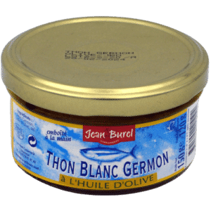 white albacore tuna with olive oil 150g jean burel