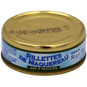 Breton mackerel rillettes jean burel seaweed