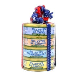 rillettes con algas y pescado