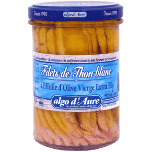 White albacore tuna fillets from Brittany ventrèche algo d'aure