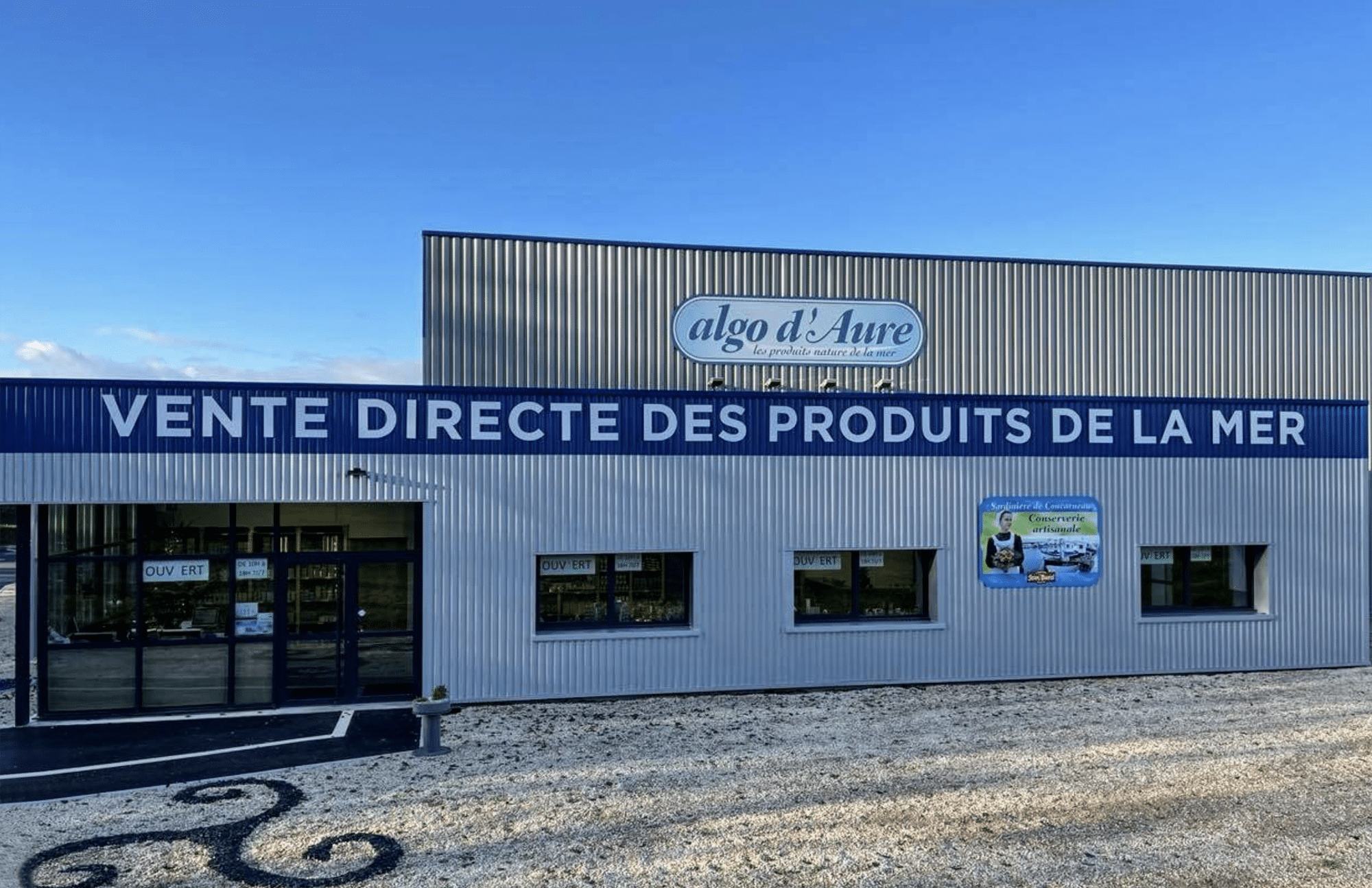 JB OCéane fábrica outlet em Concarneau