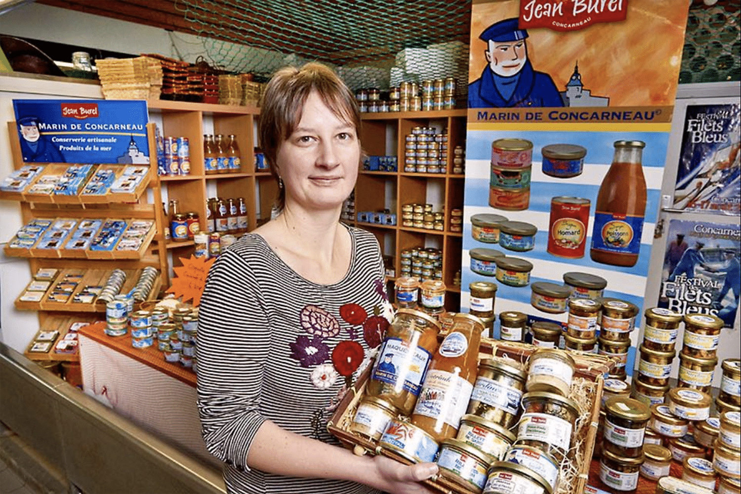 Thon blanc germon au naturel en boîte - Conserverie Jean Burel