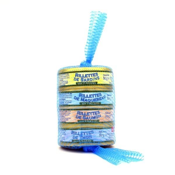 lot 4 rillettes de poissons