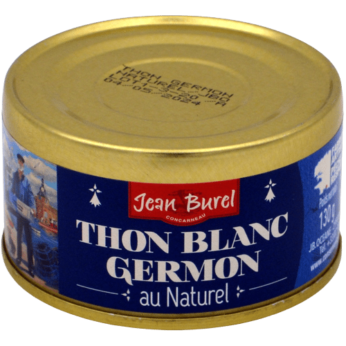 Thon blanc Germon au naturel 400g thon emboîté main livraison en 24h !