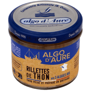 Thunfisch-Rillettes Algen Meeresprodukte algo d'aure JB OCEANE bio