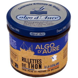 Rillettes de thon produits de la mer algo d aure JB OCEANE bio