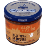 Rillettes de vieiras de marisco ALGO D'AURE JB. OCEANO ORGÂNICO