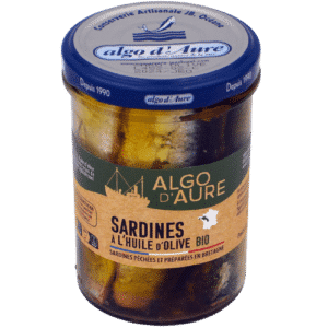 Sardinen in Bio-Olivenöl'Bio-Olivenöl