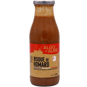 Bisque de homard aux ingrédients bio